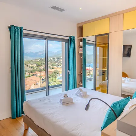 Villa Terra Bella Hauteur De La Avec Piscine Et Vue Propriano (Corsica)