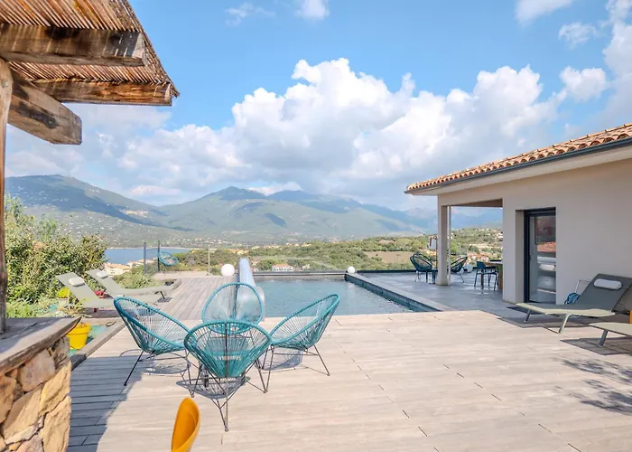 וילה Terra Bella Hauteur De La Avec Piscine Et Vue