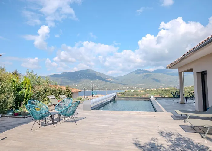 וילה Terra Bella Hauteur De La Avec Piscine Et Vue