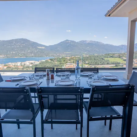 Terra Bella Hauteur De La Avec Piscine Et Vue Villa Propriano (Corsica)